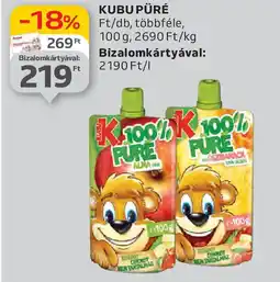 Auchan KUBU PÜRÉ ajánlat