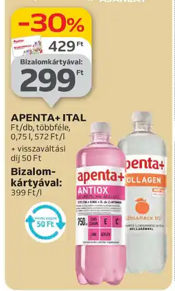 Auchan Apenta+ ital ajánlat