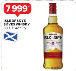 Auchan Isle of skye 8 éves whisky ajánlat