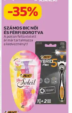 Auchan Számos bic női és férfi borotva ajánlat