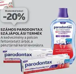 Auchan Számos parodontax szájápolási termék ajánlat