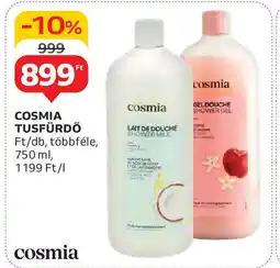 Auchan Cosmia tusfürdő ajánlat