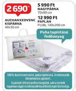 Auchan Auchan kedvenc kispárna ajánlat