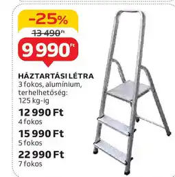 Auchan Háztartási létra ajánlat