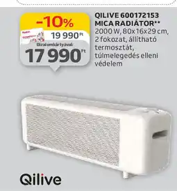 Auchan Qilive 600172153 mica radiátor ajánlat