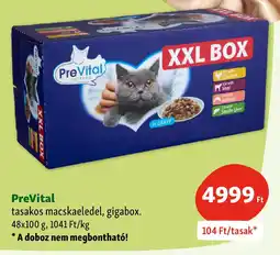 Fressnapf Prevital tasakos macskaeledel ajánlat