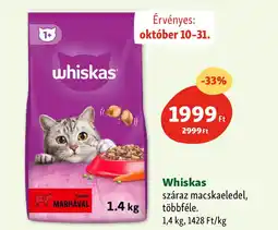 Fressnapf Whiskas száraz macskaeledel ajánlat