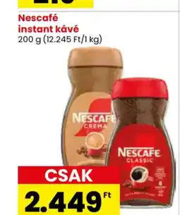 Spar Market Nescafé instant kávé ajánlat