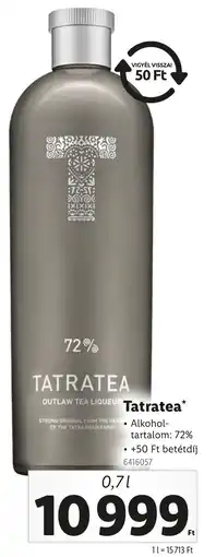 Lidl Tatratea ajánlat