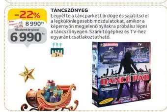 Auchan Táncszőnyeg ajánlat