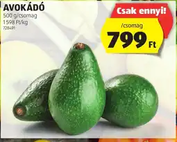 ALDI Avokádó ajánlat