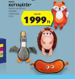 ALDI Romeo kutyajáték ajánlat