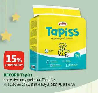 Fressnapf Record Tapiss ajánlat