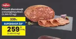 Interspar Préselt disznósajt ajánlat
