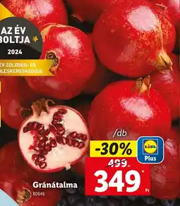 Lidl Gránátalma ajánlat