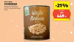 ALDI King's crown fehérbab ajánlat
