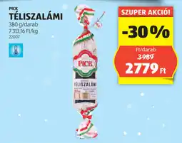 ALDI Pick téliszalámi ajánlat