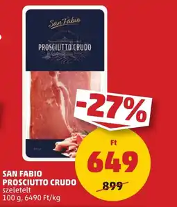 PENNY San fabio prosciutto crudo ajánlat
