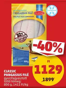 PENNY Classic pangasius filé ajánlat