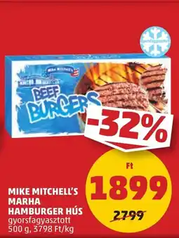 PENNY Mike mitchell's marha hamburger hús ajánlat