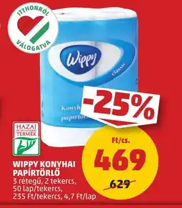 PENNY Wippy konyhai papírtörlő ajánlat