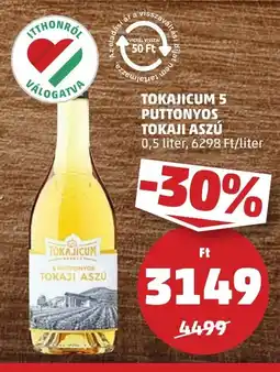 PENNY Tokajicum 5 puttonyos tokaji aszú ajánlat