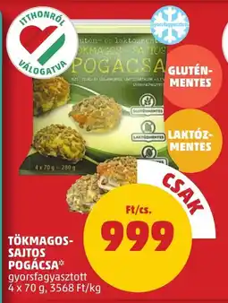 PENNY Tökmagos- sajtos pogácsa ajánlat