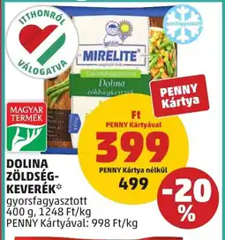 PENNY Dolina zöldségkeverék ajánlat
