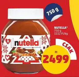 PENNY Nutella ajánlat