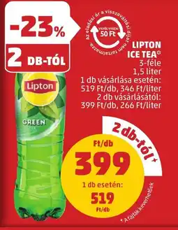 PENNY Lipton ice tea ajánlat