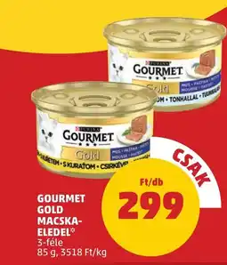 PENNY Gourmet gold macskaeledel ajánlat