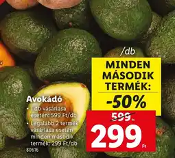 Lidl Avokádó ajánlat