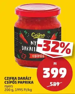 PENNY Czifra darált csípős paprika ajánlat