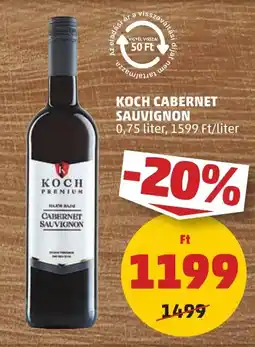 PENNY Koch cabernet sauvignon ajánlat