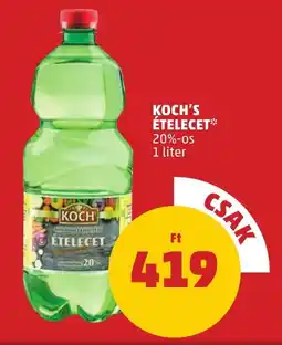 PENNY Koch's ételecet ajánlat