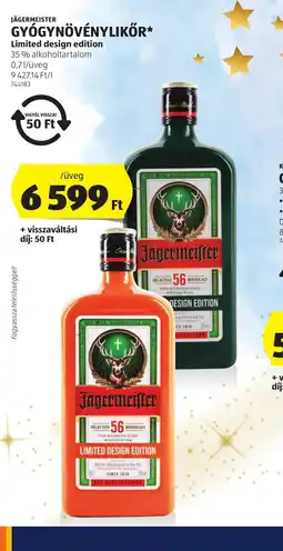 Jägermeister Gyógynövénylikőr