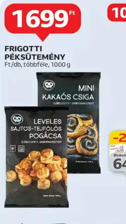 Auchan Frigotti péksütemény ajánlat
