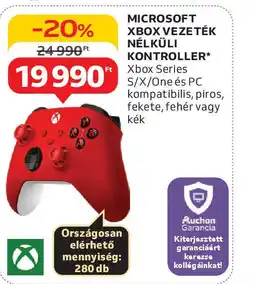 Auchan Microsoft xbox vezeték nélküli kontroller ajánlat