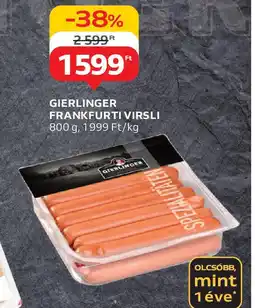 Auchan Gierlinger frankfurti virsli ajánlat