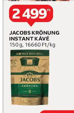 Auchan Jacobs krönung instant kávé ajánlat