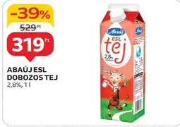 Auchan Abaújesl dobozos tej ajánlat