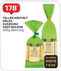 Auchan Tellérhántolt köles, kuszkusz / bulgur ajánlat