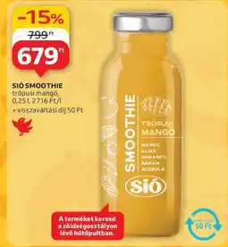 Auchan Sió smoothie ajánlat