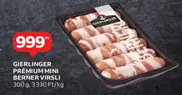Auchan Gierlinger prémium mini berner virsli ajánlat