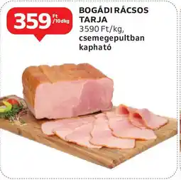 Auchan Bogádi rácsos tarja ajánlat