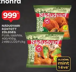 Auchan Nádudvari rántott zöldség ajánlat