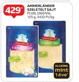 Auchan Ammerländer szeletelt sajt ajánlat