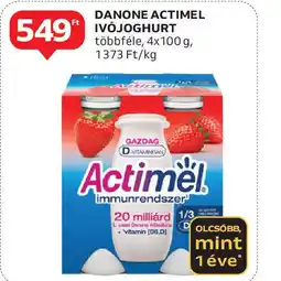 Auchan Danone actimel ivojoghurt ajánlat