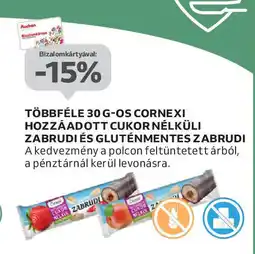 Auchan Cornexi hozzáadott cukor nélküli zabrudi ajánlat