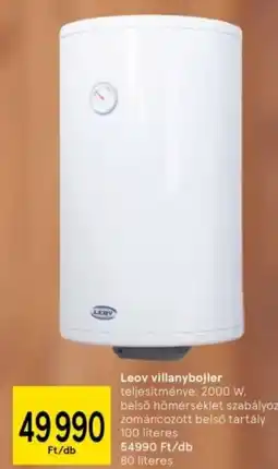 Tesco Leov villanybojler ajánlat